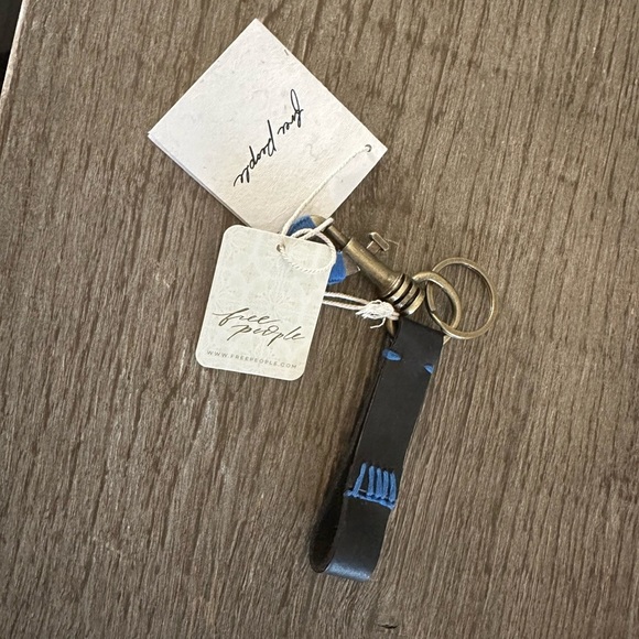 Free People Leather Keychain. - Picture 6 of 7